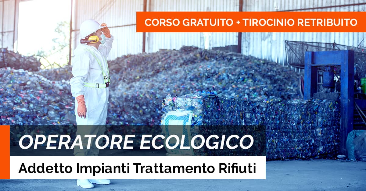 Operatore ecologico addetto impianti trattamento rifiuti
