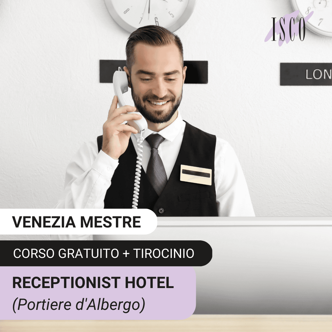 Receptionist d'hotel