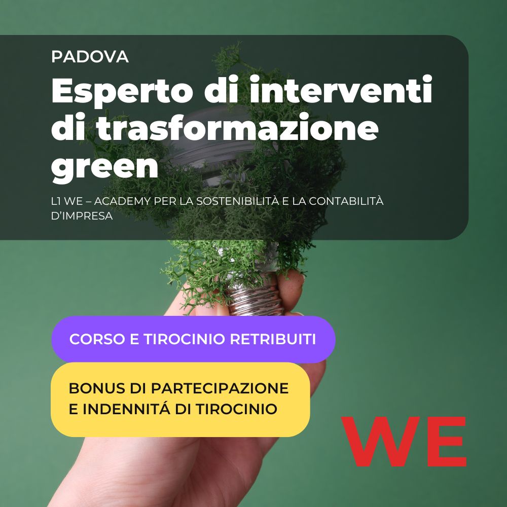 Esperto di interventi di trasformazione green