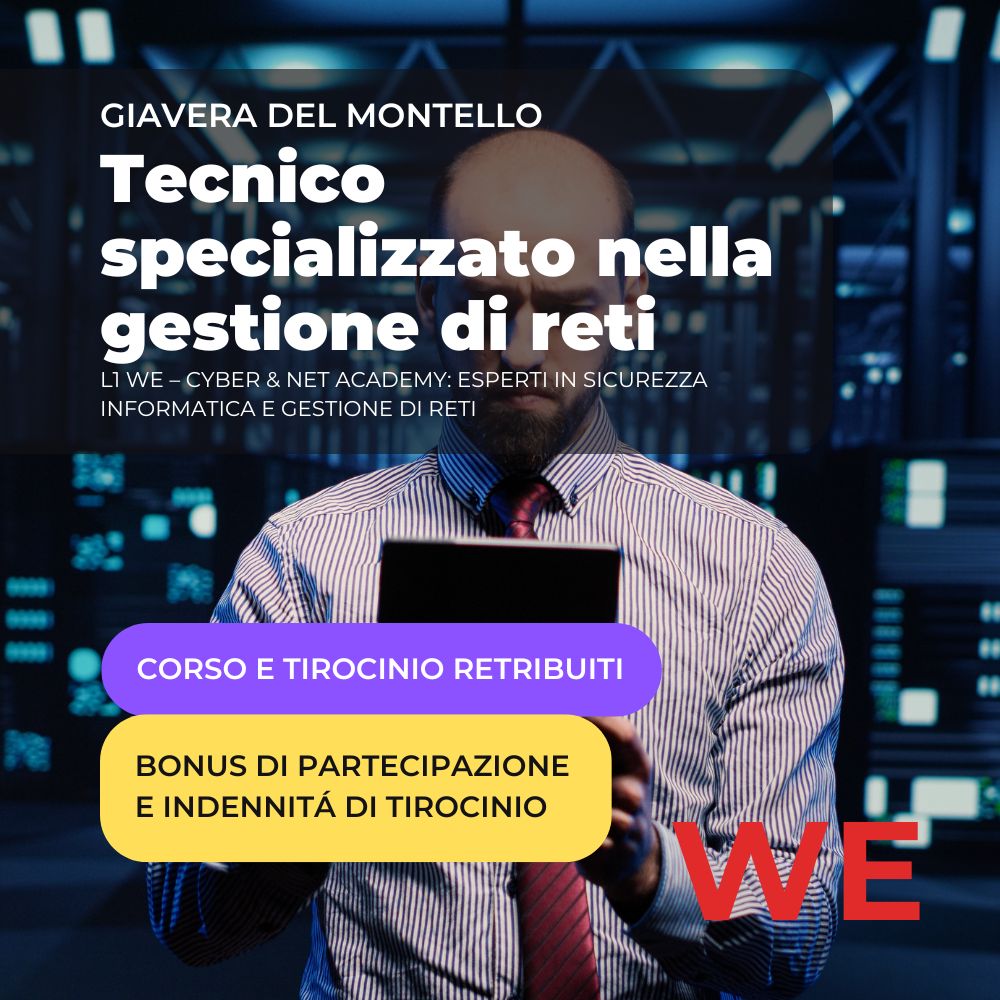 TECNICO SPECIALIZZATO DELLA GESTIONE DI RETI