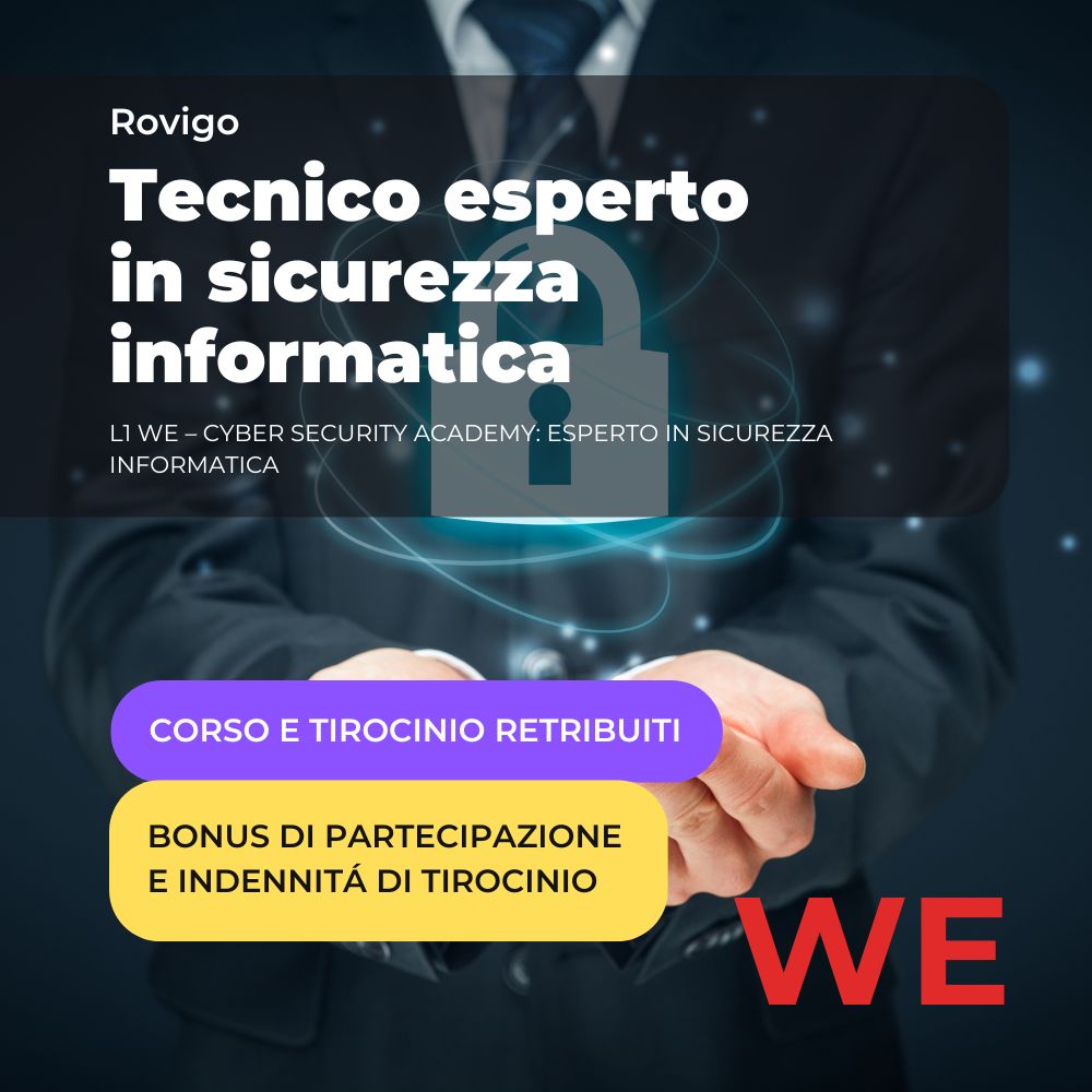 TECNICO ESPERTO IN SICUREZZA INFORMATICA ROVIGO