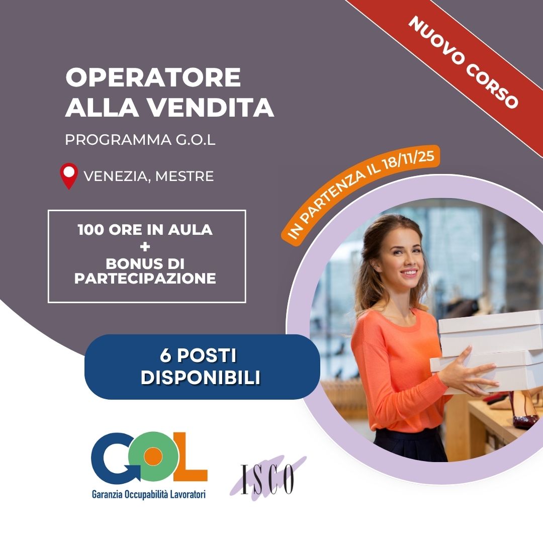 Operatore alla vendita