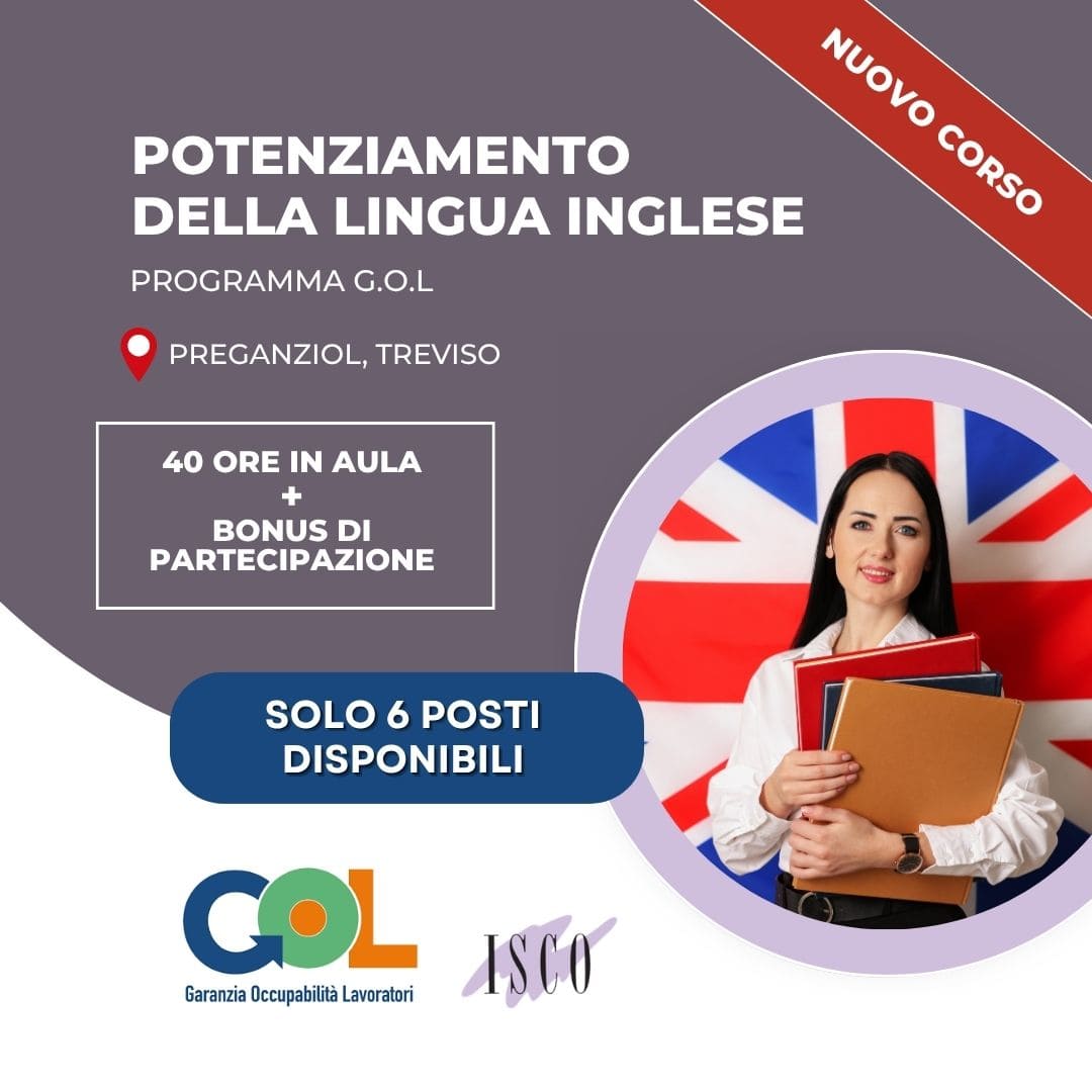 Potenziamento Lingua Inglese, Corso GOL